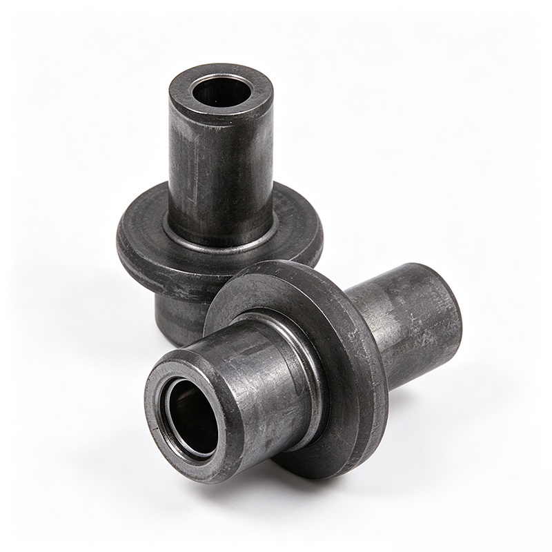 CNC Machined Bronze Flanged Bushing with Self Lubricating Wear Resistance