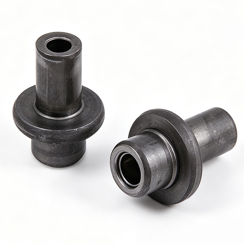 CNC Machined Bronze Flanged Bushing with Self Lubricating Wear Resistance