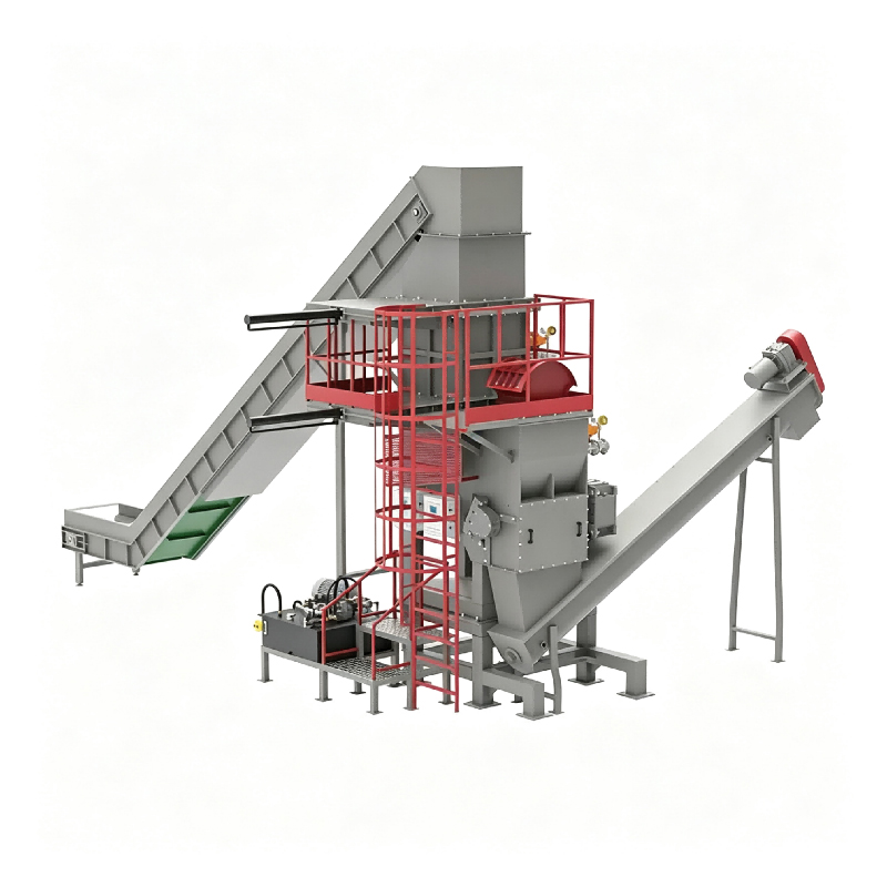 Primary Metal Scrap Crushing Machine For Recycling Smelting Production Equipment