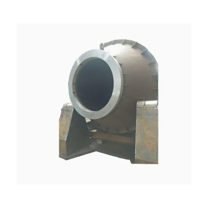 Tilting Rotary Furnace For Non Ferrous Metal Smelting Processing Equipment