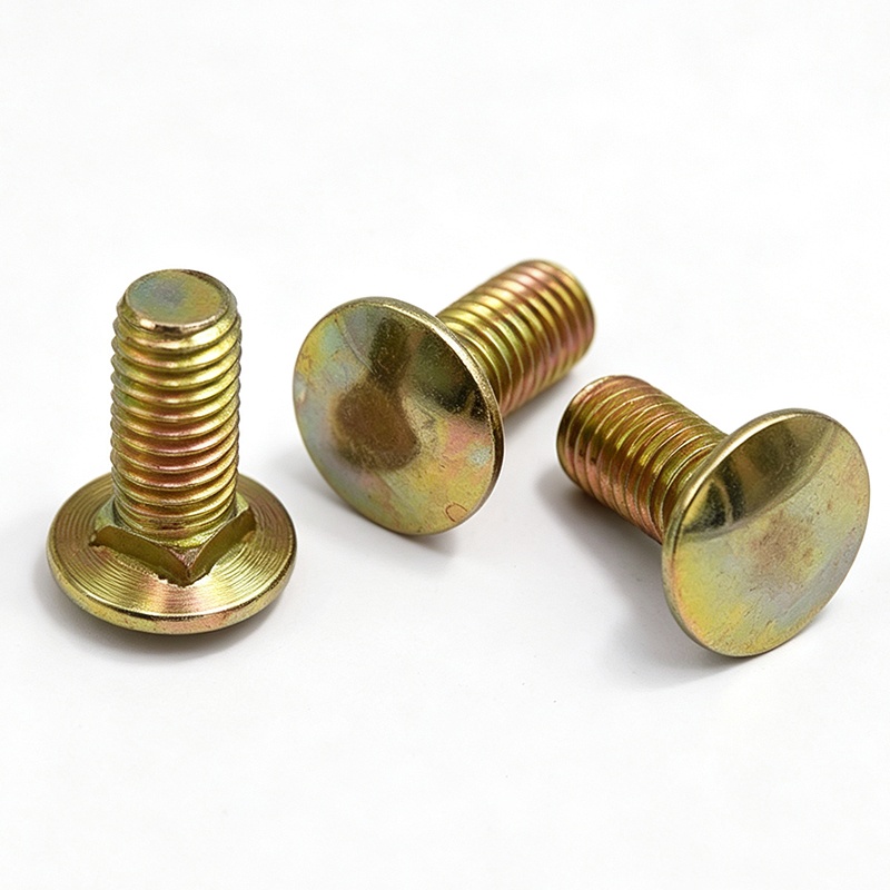 Stainless Steel Carriage Bolts with Corrosion Resistant Square Neck Bolts for Metal