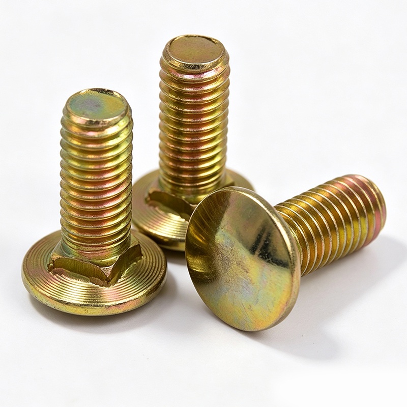 Stainless Steel Carriage Bolts with Corrosion Resistant Square Neck Bolts for Metal