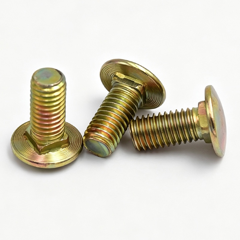 Stainless Steel Carriage Bolts with Corrosion Resistant Square Neck Bolts for Metal