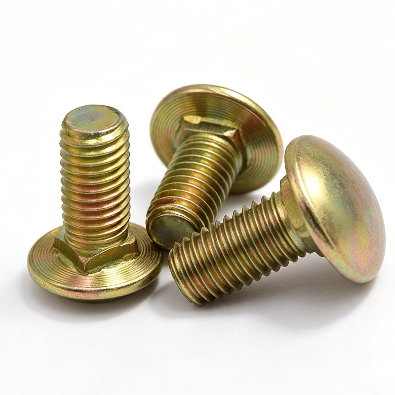 Stainless Steel Carriage Bolts with Corrosion Resistant Square Neck Bolts for Metal