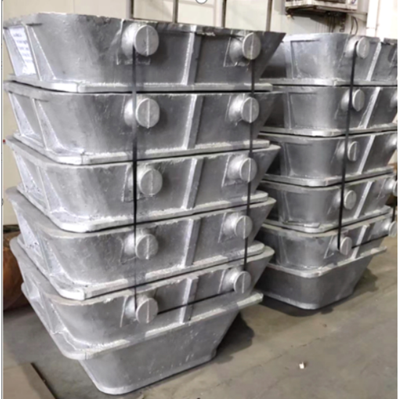 Metal Ingot Casting Mold For Non Ferrous Metal Smelting Equipment