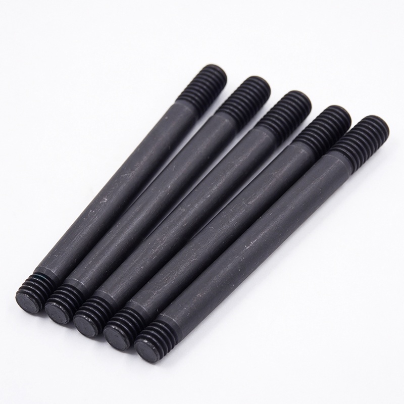 Double Ended Bolts with Threads with Heavy Duty Fasteners for Mechanical Assembly