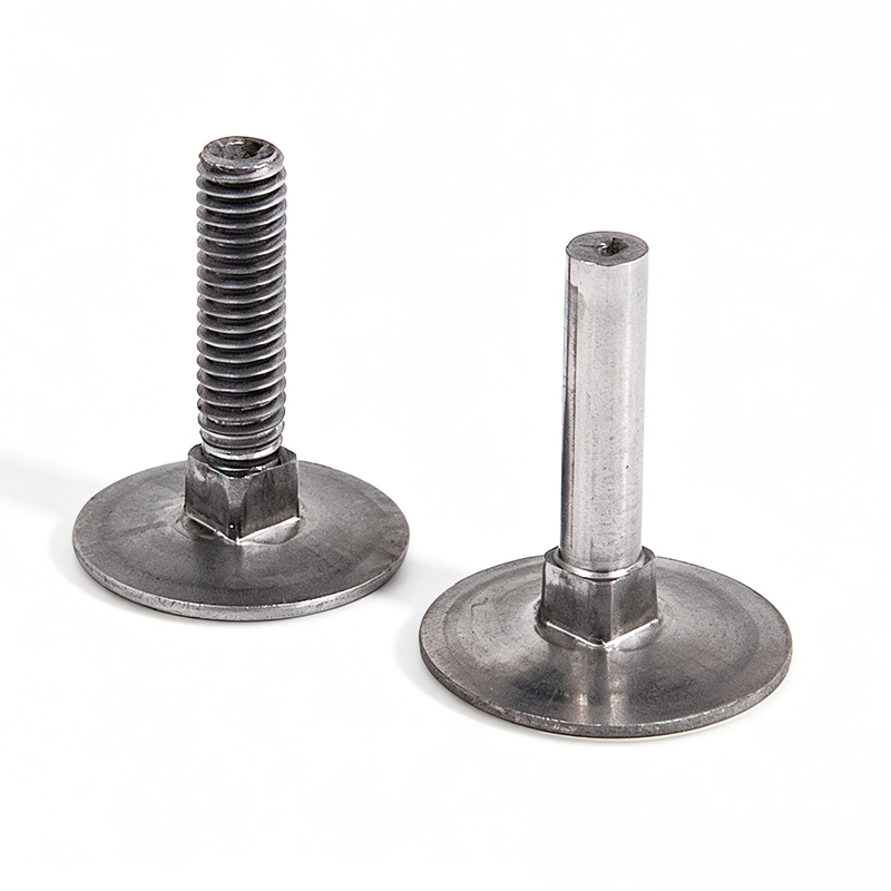 Flat Head Square Neck Adjusting Bolts with Flat Head Fasteners for Furniture and Machinery