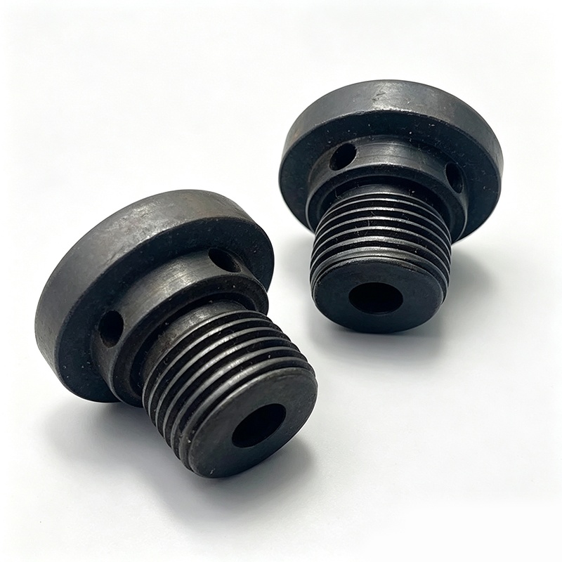 Round Head Hollow Threaded Plugs with Threaded Fasteners for Metal and Machinery