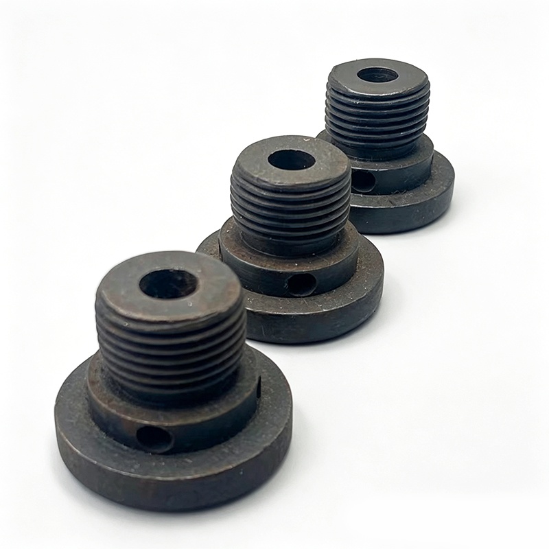Round Head Hollow Threaded Plugs with Threaded Fasteners for Metal and Machinery