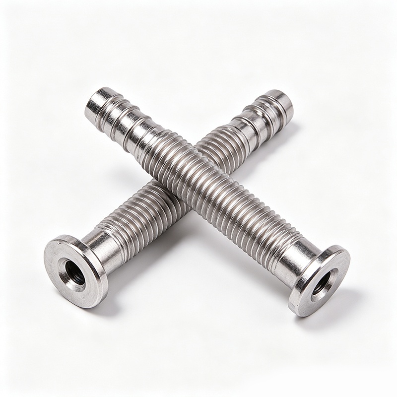Stainless Steel External Threaded Hollow Multi-Step Connector