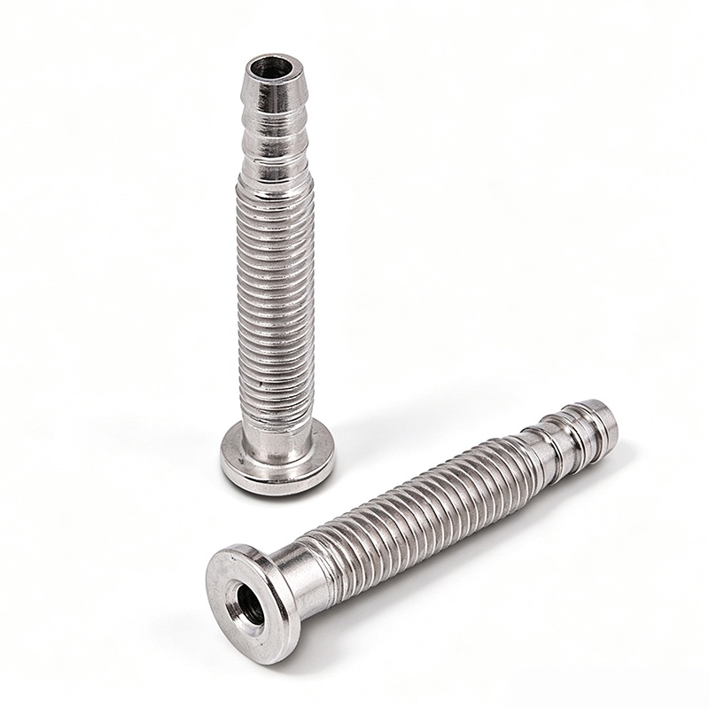 Stainless Steel External Threaded Hollow Multi-Step Connector