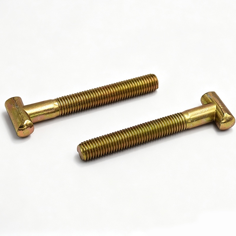 T-Bolts Made Of High-Quality Carbon Steel With Durable Threaded Fasteners