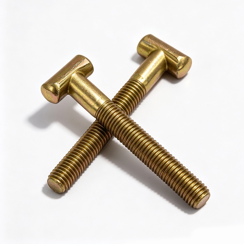 T-Bolts Made Of High-Quality Carbon Steel With Durable Threaded Fasteners