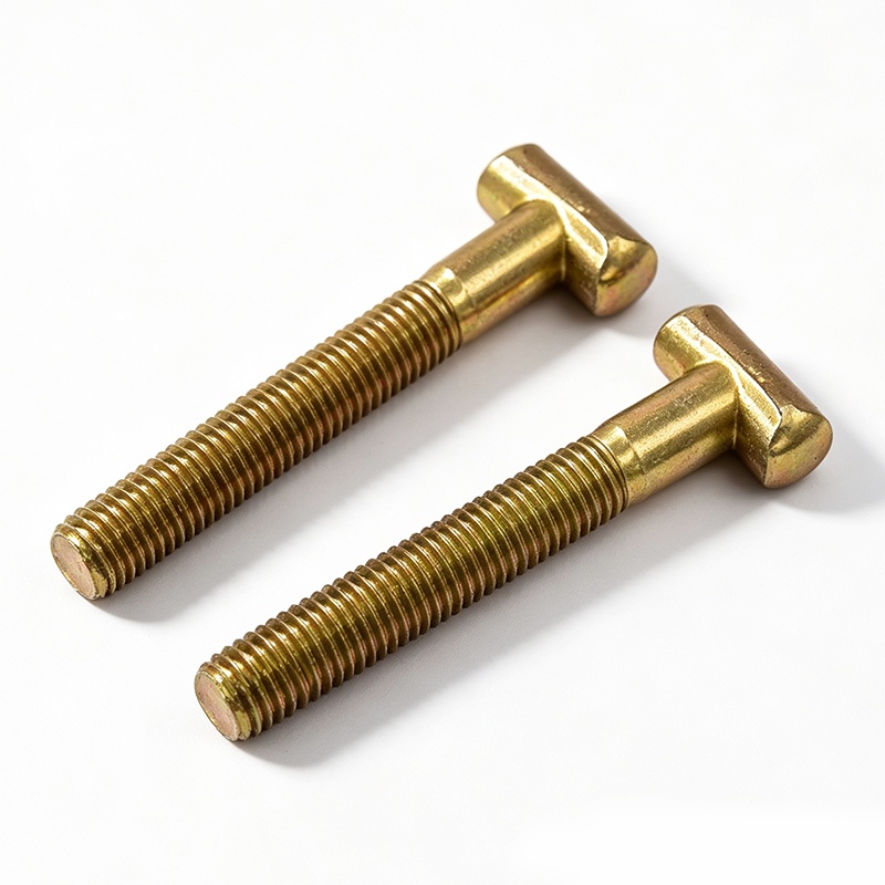 T-Bolts Made Of High-Quality Carbon Steel With Durable Threaded Fasteners