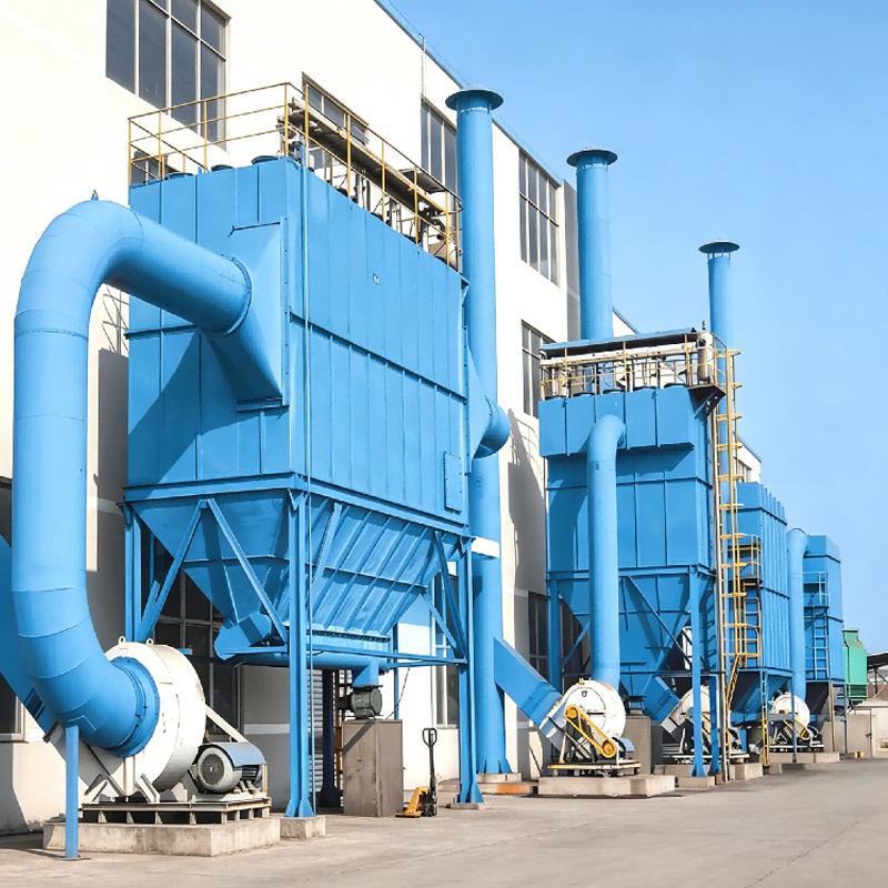 Bag Filter Dust Collector For Metallurgical Smelting Production Line
