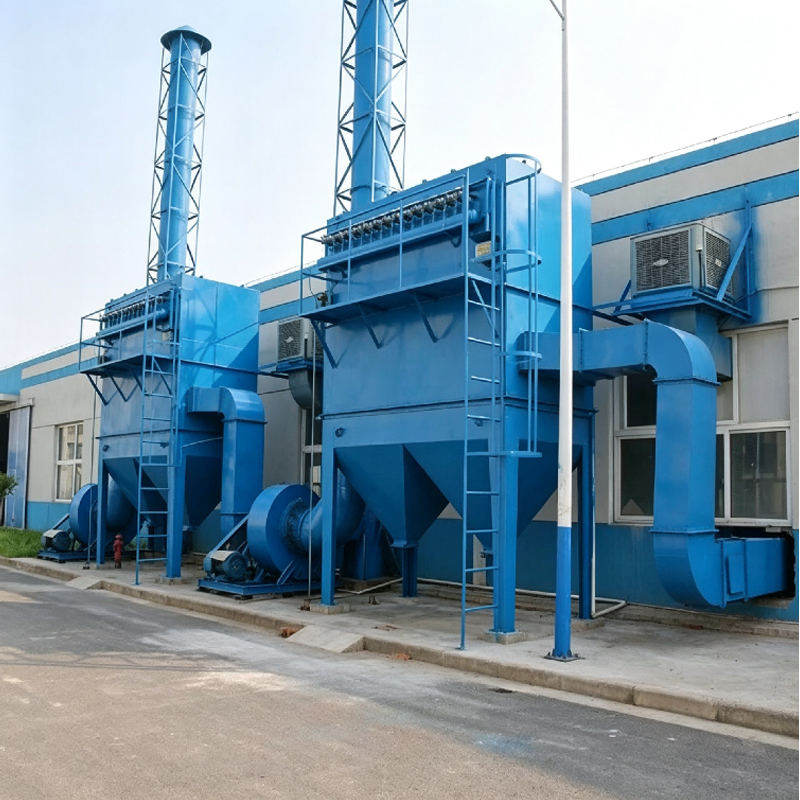 Bag Filter Dust Collector For Metallurgical Smelting Production Line