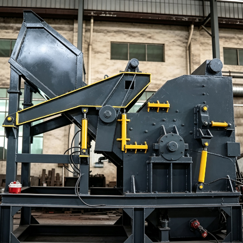 Hammer Crusher For Waste Lead Battery Recycling And Non Ferrous Metal Crushing Line