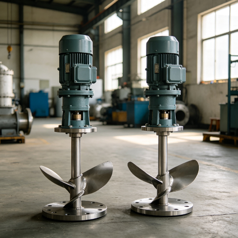 Liquid Mixer For Metallurgical Electrolyte Mixing And Reaction Tank Application
