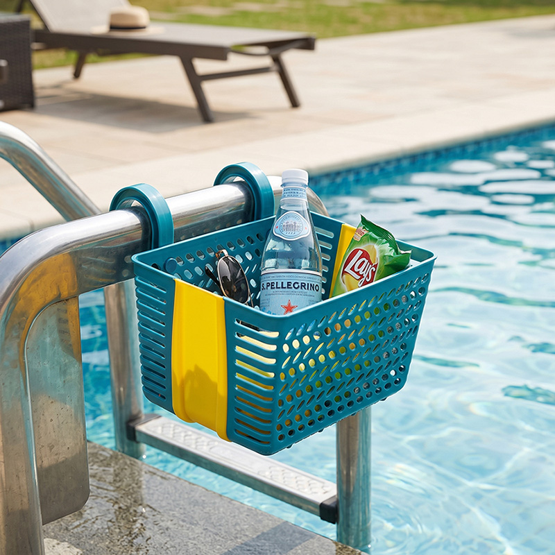 3-in-1 Collapsible Poolside Storage Basket