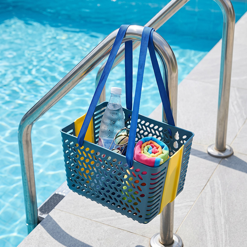 3-in-1 Collapsible Poolside Storage Basket