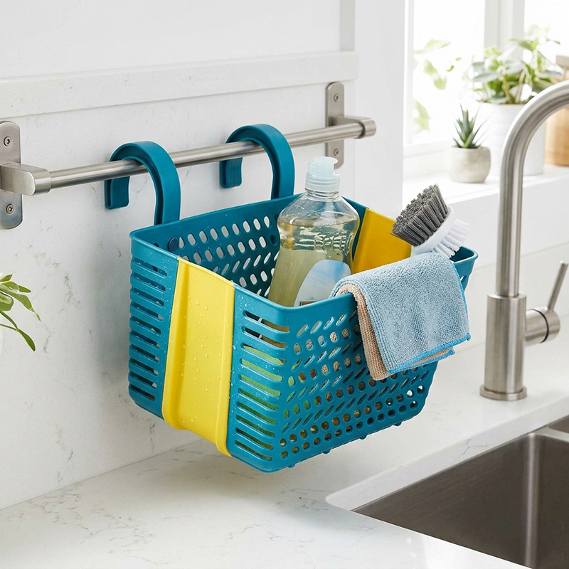 3-in-1 Collapsible Poolside Storage Basket