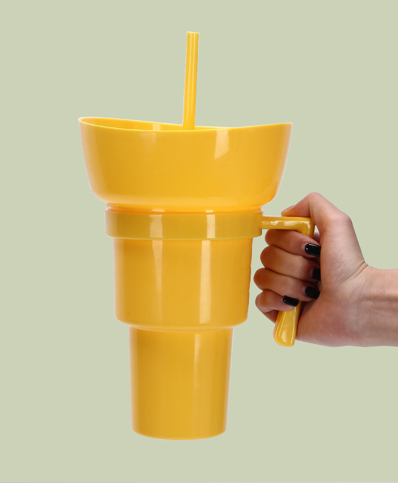 Plastic Snack Bowl and Cup