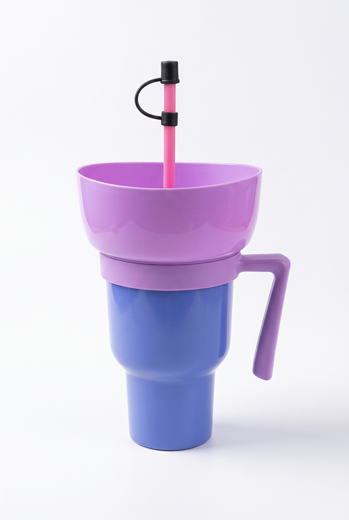 2-in-1 Snack and Drink Cup