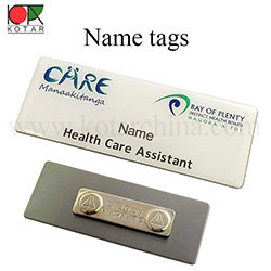 name tags