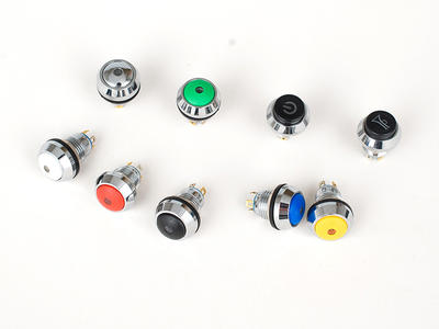 12mm IP67 Metal Push Buttons