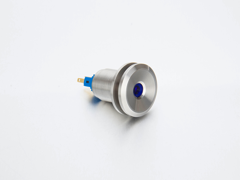 22mm Toilet Kick Metal Push Button With Wire